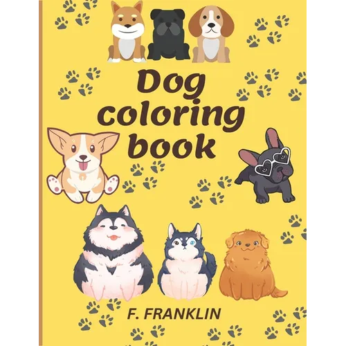 Dog coloring book