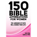 150 Affirmations of Faith for Women: Speaking the language of faith will change your life!