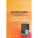 anotherindex: Index for Random House Webster's unabridged dictionary second edition