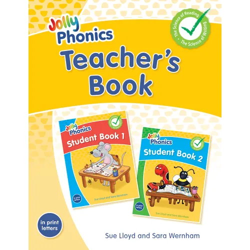 Jolly Phonics Teacher's Book: In Print Letters (American English Edition)