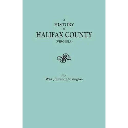 History of Halifax County, Virginia