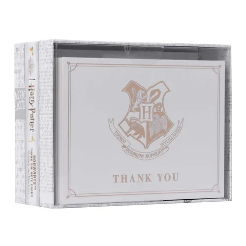 Harry Potter: Hogwarts Thank You Boxed Cards (Set of 30)