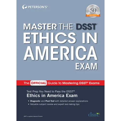 Master the Dsst Ethics in America Exam