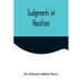 Judgments in Vacation
