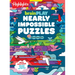 Brainplay Nearly Impossible Puzzles: Highlights Puzzle Book for Kids with Super Hard Brain Teasers, Logic Games, Hidden Objects and Wordplay for Puzzl