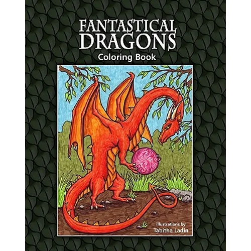 Fantastical Dragons Coloring Book
