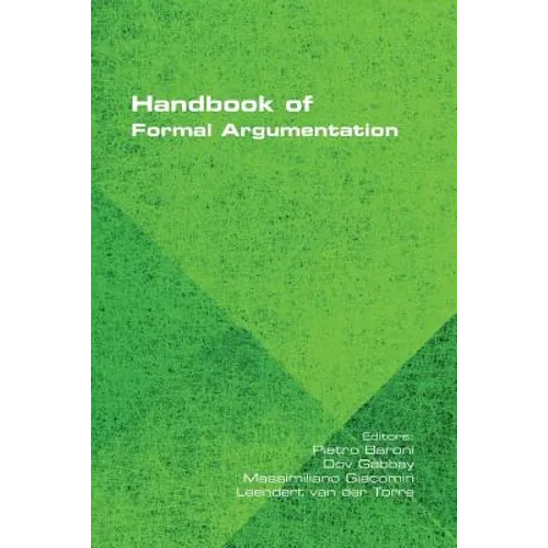 Handbook of Formal Argumentation