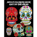 Adult Coloring Book Day Of The Dead: Dia De Los Muertos: Sugar Skulls Coloring Pages