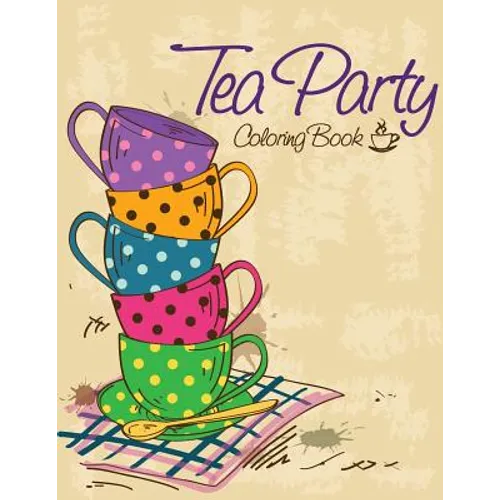 Tea Party Coloring Book
