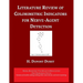 Literature Review of Colorimetric Indicators for Nerve-Agent Detection