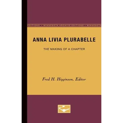 Anna Livia Plurabelle: The Making of a Chapter