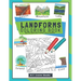 Landforms Coloring Book With Definitions Included: Teach Kids About Geography The Fun Way With Over 30 Landforms (And Biomes) To Color In. A Great Geo