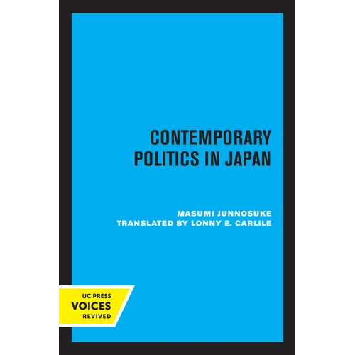 Contemporary Politics in Japan