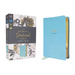 Niv, Women's Devotional Bible (by Women, for Women), Large Print, Leathersoft, Teal, Comfort Print