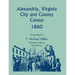 Alexandria, Virginia City and County Census, 1860