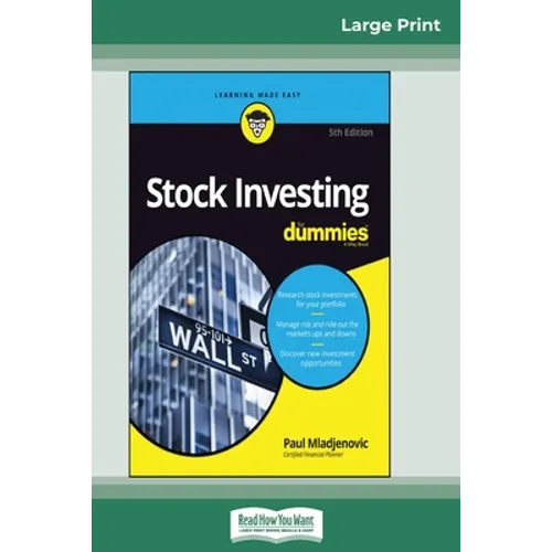 Stock Investing For Dummies, 5th Edition (16pt Large Print Edition)