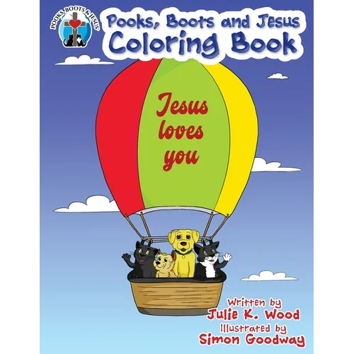 Pooks, Boots and Jesus Coloring Book