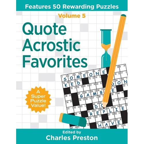 Quote Acrostic Favorites: Features 50 Rewarding Puzzles