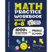 Math Practice Workbook Grades 6-8: 1000+ Questions You Need to Kill in Middle School by Brain Hunter Prep