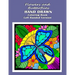 Flowers and Butterflies Hand Drawn Coloring Book Left Handed Version: relieve stress with simple images such as flowers, forest and desert scene along