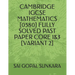 Cambridge IGCSE Mathematics [0580] Fully Solved Past Paper Core 1&3 [Variant 2]