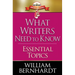 What Writers Need to Know: Essential Topics