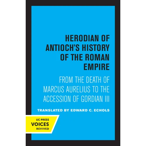 Herodian of Antioch's History of the Roman Empire