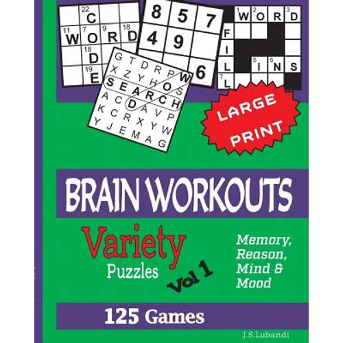 BRAIN WORKOUTS (Variety) Puzzles Vol 1