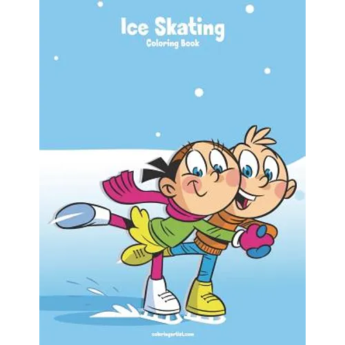 Ice Skating Coloring Book 1