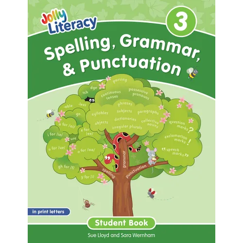 Spelling, Grammar, & Punctuation Student Book 3: In Print Letters (American English Edition)