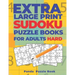 Extra Large Print Sudoku Puzzle Books For Adults Hard: Sudoku In Very Large Print - Brain Games Book For Adults
