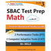 SBAC Test Prep: 3rd Grade Math Common Core Practice Book and Full-length Online Assessments: Smarter Balanced Study Guide With Performance Task (PT) a