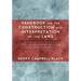Handbook on the Construction and Interpretation of the Laws