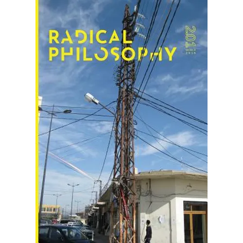 Radical Philosophy 2.01