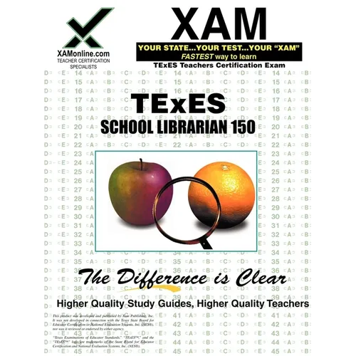TExES School Librarian 150 Teacher Certification Test Prep Study Guide