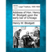 Address of Hon. Henry W. Blodgett Upon the Early Bar of Chicago