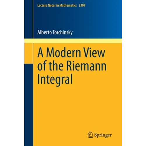 A Modern View of the Riemann Integral