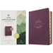 NLT Life Application Study Bible, Third Edition (Leatherlike, Purple, Indexed, Red Letter)