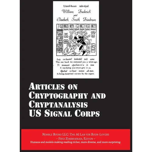 Articles on Cryptography and Cryptanalysis