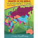 Country in The World: Handwriting: Printing Workbook: Tracing Practice for Kids: (Ages 3-5, Country Words Writing Practice)