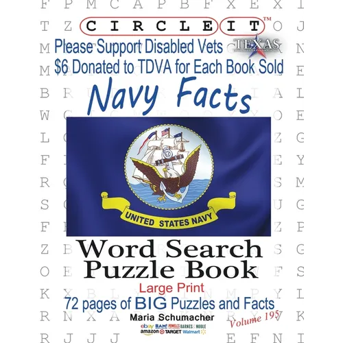 Circle It, United States Navy Facts, Word Search, Puzzle Book