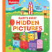 Baby's First Hidden Pictures: Lift the Flap Book with Learning Puzzles for Babies, Seek-And-Find Activity Book with Interactive & Sensory Puzzles