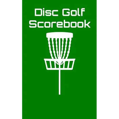 Disc Golf Scorebook: Disc Golf Scorebook (green)