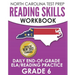 NORTH CAROLINA TEST PREP Reading Skills Workbook Daily End-of-Grade ELA/Reading Practice Grade 6: Preparation for the EOG English Language Arts/Readin