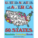 50 States Mandala Coloring Book: United States of America Coloring Book for Adults and Children of All Ages