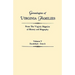 Genealogies of Virginia Families from the Virginia Magazine of History and Biography. in Five Volumes. Volume V: Randolph - Zouch