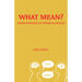 What Mean?: Where Russians Go Wrong in English