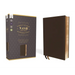 Nasb, Single-Column Reference Bible, Leathersoft, Brown, 1995 Text, Comfort Print