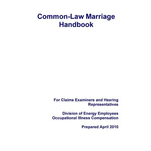 Common-Law Marriage Handbook