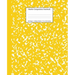 Marble Composition Notebook College Ruled: Yellow Marble Notebooks, School Supplies, Notebooks for School